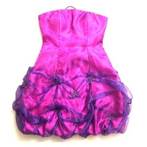 Purple Party Dress